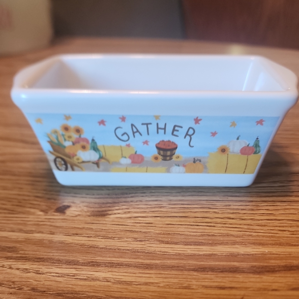 Royal Norfolk Gather Rectangular Dish - Multicolor